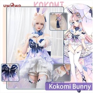 Uwowo Genshin Impact Fanart Kokomi Bunny Suit Cut Cosplay Costume