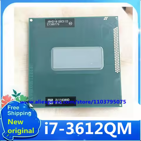 100% New Core i7-3612QM i7 3612QM SR0MQ 2.1 GHz Quad Core CPU Laptop Processor I7 3612QM 6M 35W Sock