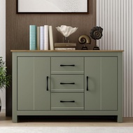 Synergy House Limestone 2 Door 3 Drawer Sideboard (3.9ft)