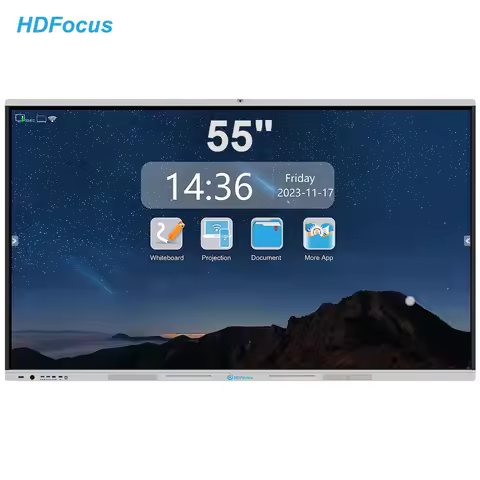 Interactive Board 55 Inches Portable Education Magnetic Touch Screen Interactive Flat Panel Smart Bo
