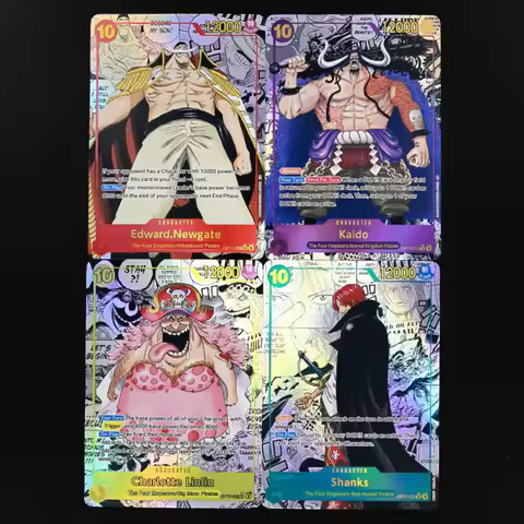 One Piece TCG OPCG English OP17 Manga Card Set OP17-022 Shanks OP17-005 Newgate OP17-062 Kaido OP17-