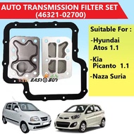 ATF AUTO TRANSMISSION FILTER SET -HYUNDAI ATOS 1.1 / NAZA SURIA / KIA PICANTO 1.1 / SUZUKI ALTO  AUTO FILTER 46321-02700