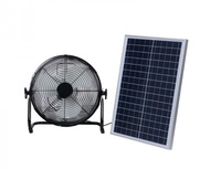 พัดลมโซล่าเซล  Solar Fan ขนาด 14 นิ้ว ปรับ Speed ได้ 10 ระดับ พัดลมพลังงานแสงอาทิตย์  พัดลมเอนกประสงค์พร้อมแบตเตอรี่ในตัว