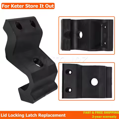For Keter Store It Out Prime XL Max Ultra Arc Nova Garden Lid Locking Latch Replacement Strong Repai