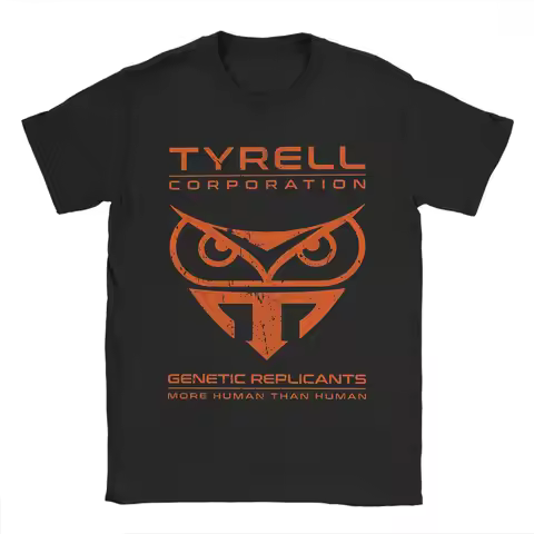 Tyrell Corporation Fictional Brand Blades Runners 2049  Apparel Men Women T Shirts Pure Cotton Tee N