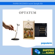OPTATUM PAPER INCENSE 8 scent Discovery Kit Sample Kit