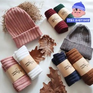 Newborn Baby Beanie | Baby striped beanie