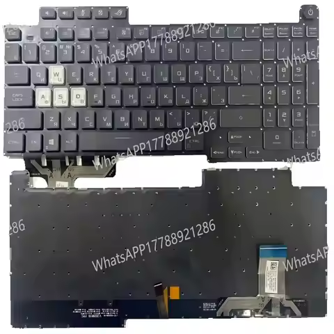 New RU Keyboard For Asus ROG Strix G17 G713 G713QE G713IC G713IE G713IM G713IH G713QM G713QR With RG