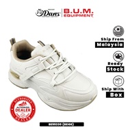 Dan's X BUM Equipment Kasut Sneaker Kasual Wanita / Perempuan - Beige/Merah Jambu BE99330 / BE99331