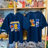 แท้💯% ADLV TEDDY BEAR STICKER SHORT SLEEVE T-SHIRT NAVY