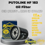 Putoline HF183 Motorcycle Oil Filter for Vespa / Gilera / Aprilia / WMoto / Aveta / QJ SRV