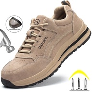 Steel toe work safety shoes men women work shoes lightweight puncture-proof safety boots steel toe c