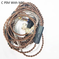 New KZ high-purity oxygen-free copper twist upgrade cable KZ headset Original Cable KZ ZSX ZS6 ZST Z