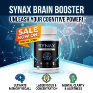 ORIGINAL SYNAX Supplement Brain Booster & Focus Vitamin for Kids & Adult | Vitamin Otak Minda Bijak 