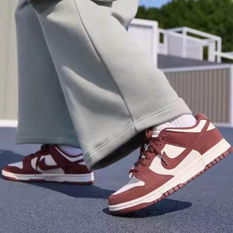 Nike Official Genuine Dunk Low Women's Lightweight Low-top Casual Classic Sneakers HJ7673-001