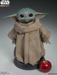 Sideshow《 曼達洛人 》1：1比例 尤達寶寶 Baby Yoda 星際大戰 Star Wars 非 LMS013