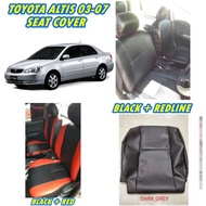 PVC SEAT COVER FOR TOYOTA ALTIS 2003-2007