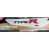 [ hlliew8 ] Honda Civic '2007 ~ '2011 FD2R SNW Type-R Body Sticker Set [ TYPE R ] 2 Pieces