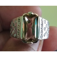 Natural Untreated Zultanite change color 4.97 carat silver handmade ring