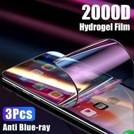 3Pcs Full Cover Screen Protector HD Soft Film For Redmi Turbo 12 12C 13 13C 13R 14C 14R 15 15a 15C R