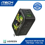Ugreen Nexode 3-Port 65W Gan Fast Charger Genshin Impact Edition