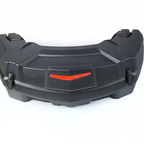 86L (23 Gal) Black ATV/UTV Rear Cargo Box Fits Can-Am Maverick X3 & Outlander Heavy-Duty Storage Tru