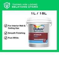 DULUX A300 Interior Smooth 15432 Matt White 1L / 18L