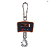 500kg/ 1102lbs Digital LED Hanging Scale Portable Heavy Duty Crane Scale 1300mAh Rechargeable Indust