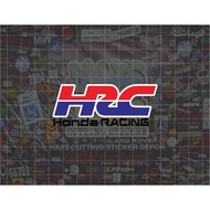 HRC Honda Racing Cutting Sticker Size 7,5 x 3 Cm for Motorcycle