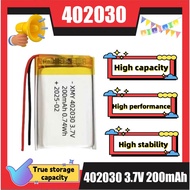 402030 3.7V 200mAh Bluetooth earphone charging case battery small polymer lithium battery