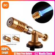 [Delivery in 3 Days] Portable Butane Gas Burner Flame Gun Blowtorch Copper Flame Torch Cooking Blow Torch Copper Torch Lighter Heating Welding For Outdoor Camping