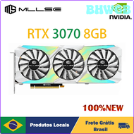 BHWGB MLLSE Graphics Card RTX 3070 8GB Placa De Video NVIDIA GPU 12Pin GDDR6 256bit HDMI*1 DP*3 PCI-