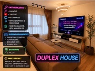 ②Big TV_KARAOKE_kids play room_Duplex unit 8 peopl