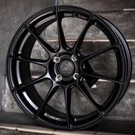 Lenso Project D Climax 90C Original 16 &amp; 17 Matte Black finished. 🖤 ET35 4x100  *Made in Thailand 🇹🇭 Sports Rim
