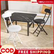 Kerusi Lipat Solat Folding Chair Backrest With Cushion Kerusi Makan Malam Modern Simple Lightweight 