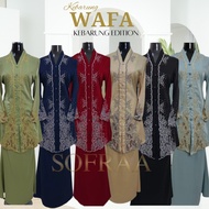 WAFA Kebarung Sulam Moden.Kebaya Sulam Moden.kebaya Labuh.Kebaya Embroidery.Kurung Moden Raya.Baju Kebaya Sulam Raya