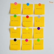 TER Solid Color Circle Sticker Round Color Circle Dot Sticker Labels Adhesive Round Sticker Color Co