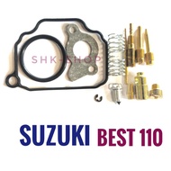 อะไหล่ (ks)ชุดซ่อมคาร์บู SUZUKI best110   ซูซูกิ เบส110 ชุดซ่อมคาร์บูเรเตอร์ ชุดซ่อมคาบู ของแท้ ของเ