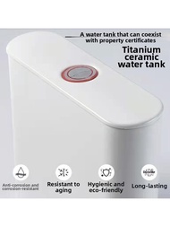 Wall Mounted Ceramic Toilet Cistern High Temperature