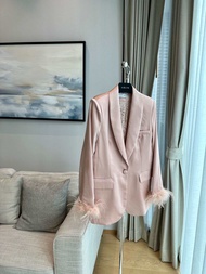 KISSLYNN - Plumage Sheen Blazer