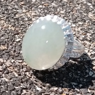 Size 60 Genuine Burmese Jade Ring 17 20 6 Mm.