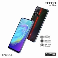 TECNO POVA(6GB+128GB)[6.78”HD 13MP Quad Camera 6000mAh battery]
