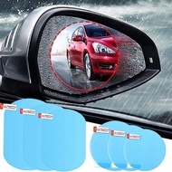 1/2Pcs Window Rearview Mirror Anti-Fog Stickers / Waterproof Car View Mirror Protective Film / Auto Safety Driving Car Accessories / Car Side Window HD Rainproof Film Sticker