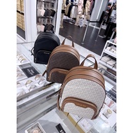 MK Classic Style Abbey Backpack Ladies Backpack Child Mother LOGO Pattern Waterproof Wear-Resistant 