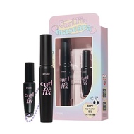 ETUDE [Etude Official] Curl Fix Mascara Volume Black & Mini Key Chain Set. Mascara, waterproof, blac
