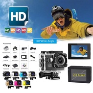 2.0 LCD 4K(3840*2160) 15fps 1080P 60fps Full HD Wifi APP 30M Waterproof 12MP Sports Action Camera DV