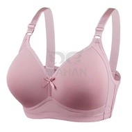 Size 44–52 Plus Size D Cup Wireless Bra No Wire Full Coverage Support