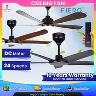 FIERO FREYA / ASTON / NICA / ALVIA LED Ceiling Fan DC Motor Remote Control  Speed Timer Off Memory S