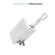 พาวเวอร์แบงค์ ALPHA-X ALPC-5 Power Bank 5000 mAh fast charge 20W มาพร้อมสายในตัว ประกัน 1 ปี