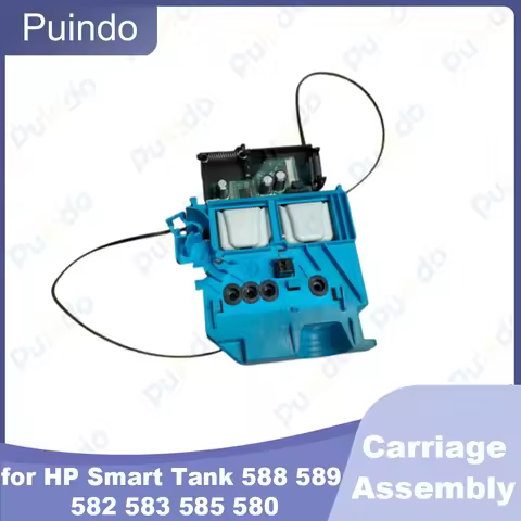 Original Used Printhead Carriage Assembly for HP Smart Tank 588 589 582 583 585 580 Individual Carri